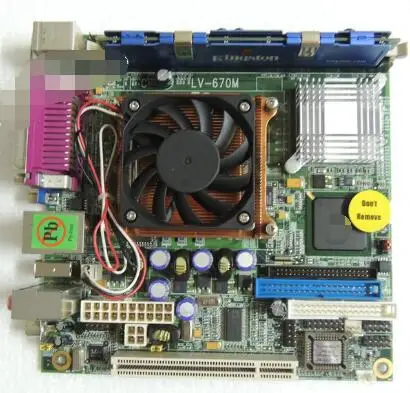 

LV-670M LV-670 100% OK Original Brand IPC Embedded Mainboard Industrial Motherboard Mini-ITX with CPU RAM