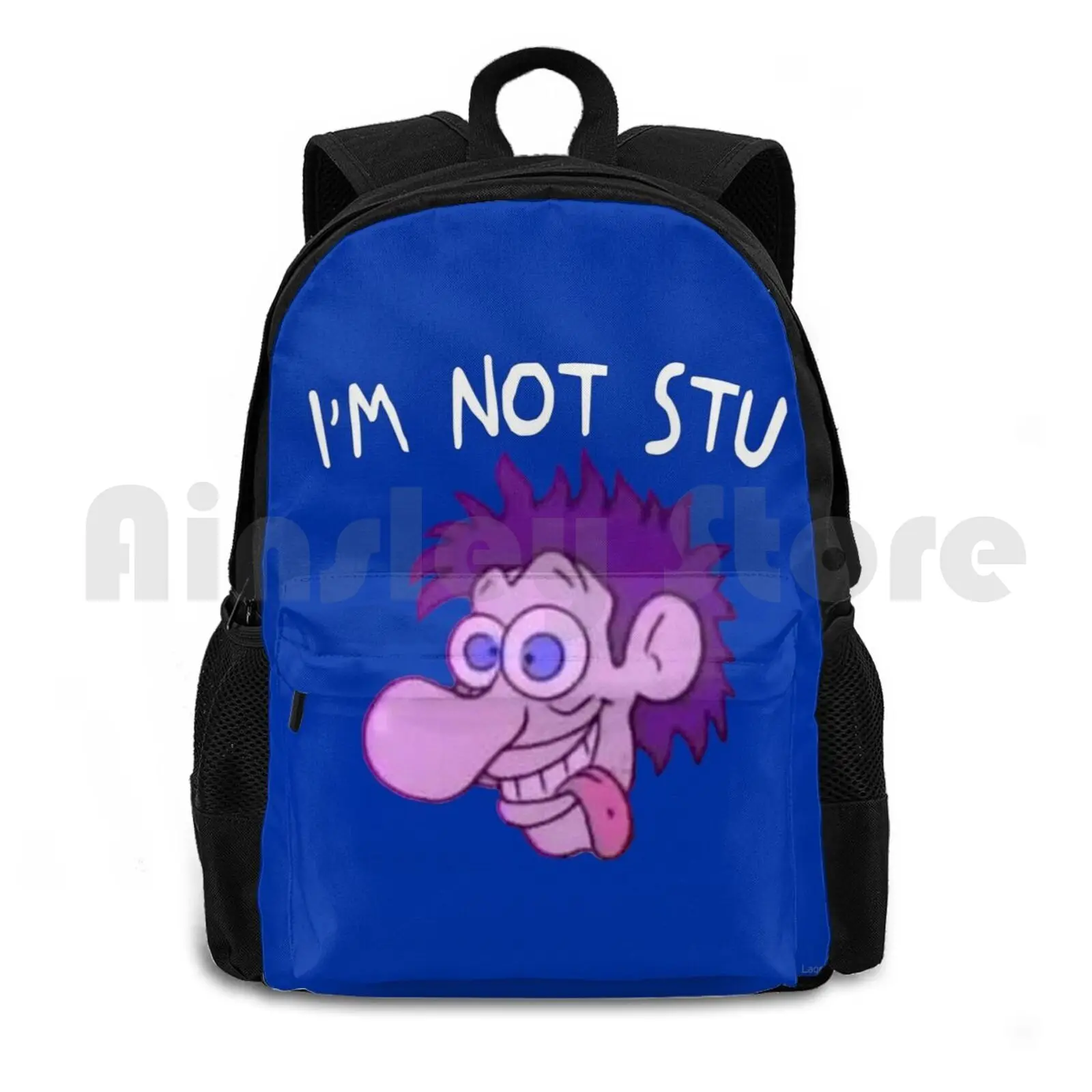 I'm Not Stu! Outdoor Hiking Backpack Riding Climbing Sports Bag Reptar Angelica Phil Lil Chuckie Pickles Chuckie Finster 90s