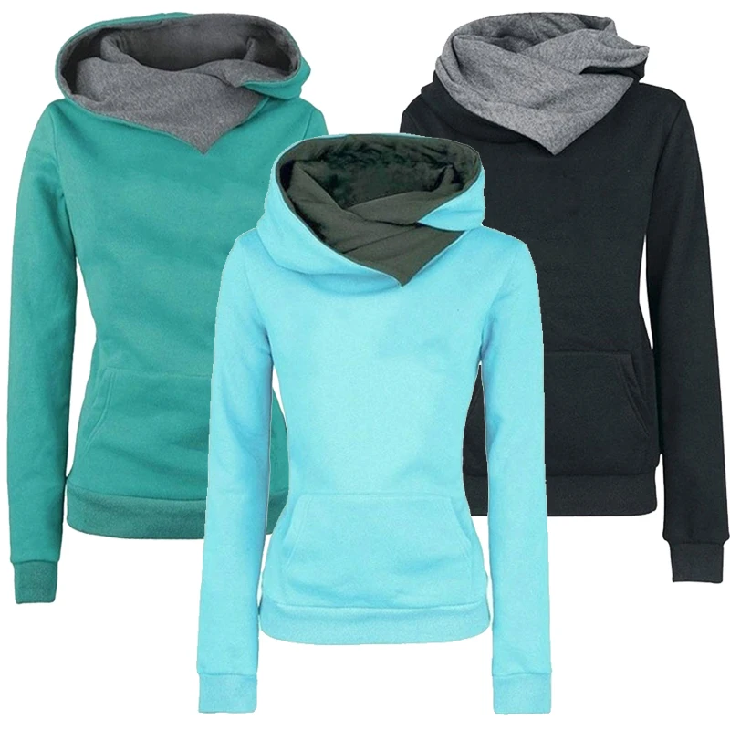 Autumn And Winter Ladies Hoodies Womens Print Hoodies Long Sleeve Hooded Sweatshirts Pullover Jumpers