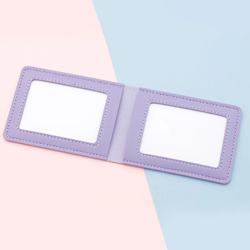 Funda ultrafina para tarjetas, tarjetero de cuero PU para documentos de conducción, exquisita moda General, Color sólido, monedero para licencia de conducir