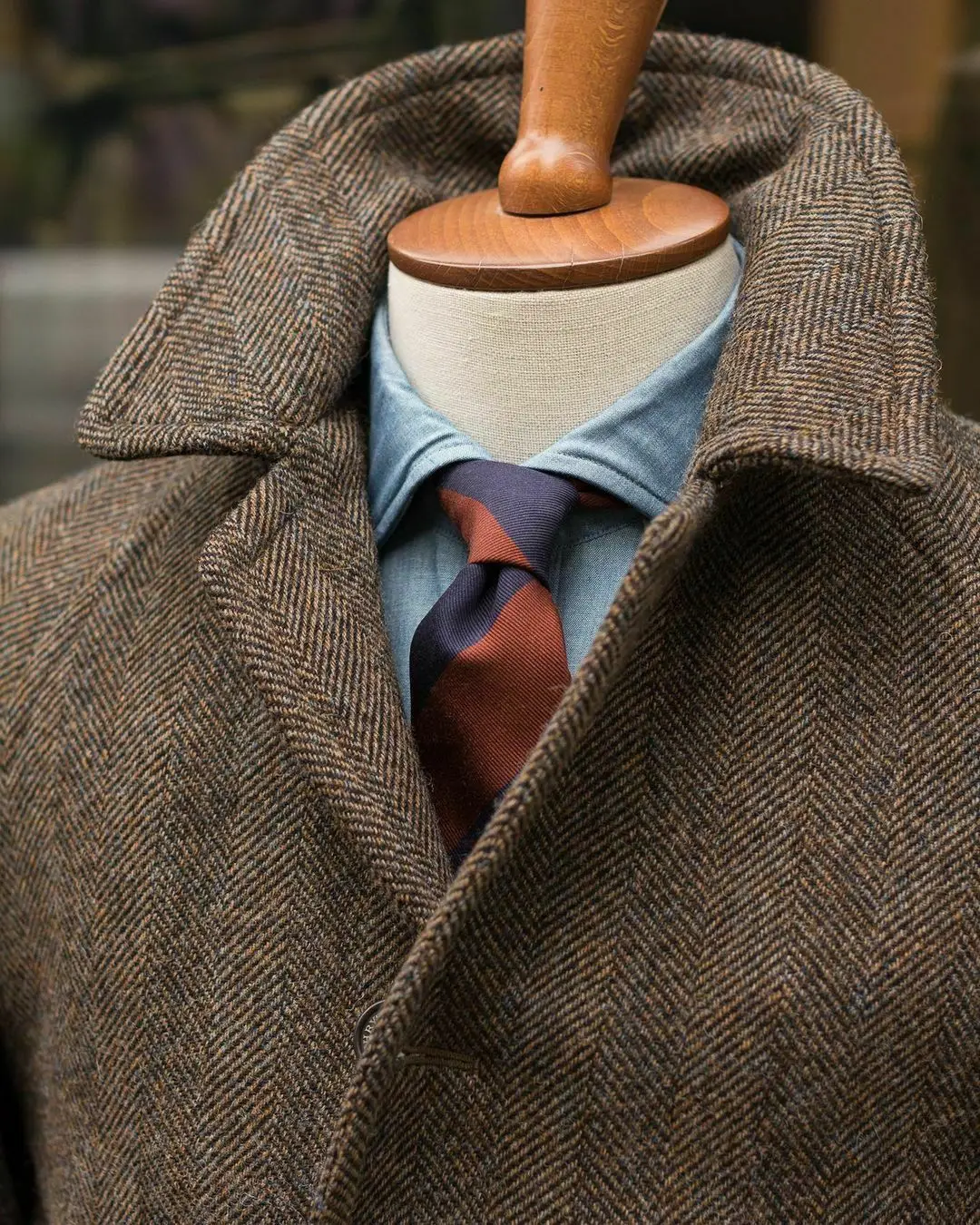 Cappotto da uomo cappotto lungo Tweed a spina di pesce giacca in misto lana giacca Blazer smoking cappotti inverno caldo formale matrimonio affari su misura