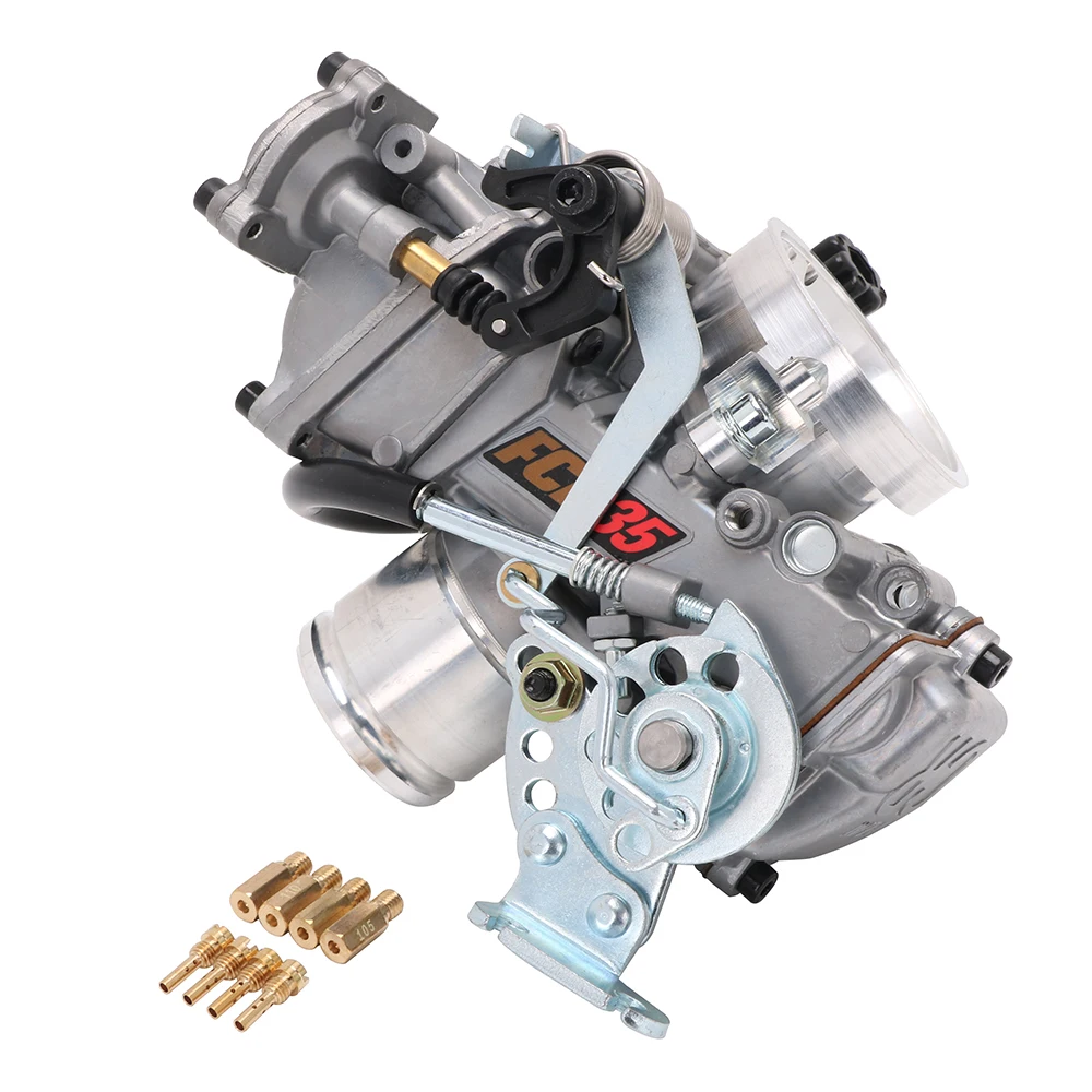 Motorcycle 28 33 35 37 39 41 MM FCR Carburetor Power Jet Add Power 30% For KTM Keihin CRF450 S450 Husqvarna450 Racing Motor