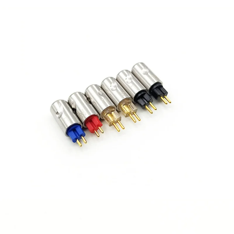 0.78mm 2pin 0.78mm Convex with groove pure copper gold-plated UM3X W4R UE18 headphone pin 1pair(L+R)