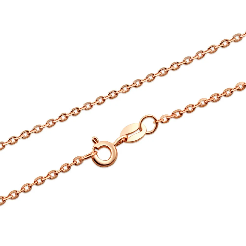 Vintage carving small Ruby gemstones red crystal pendant necklaces for women diamonds Rose gold color choker jewelry bijoux gift view 5