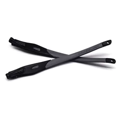 HKUCO rubberen zwarte vervangende framepoten voor Crosslink Sweep/Schakelaar brilmontuur