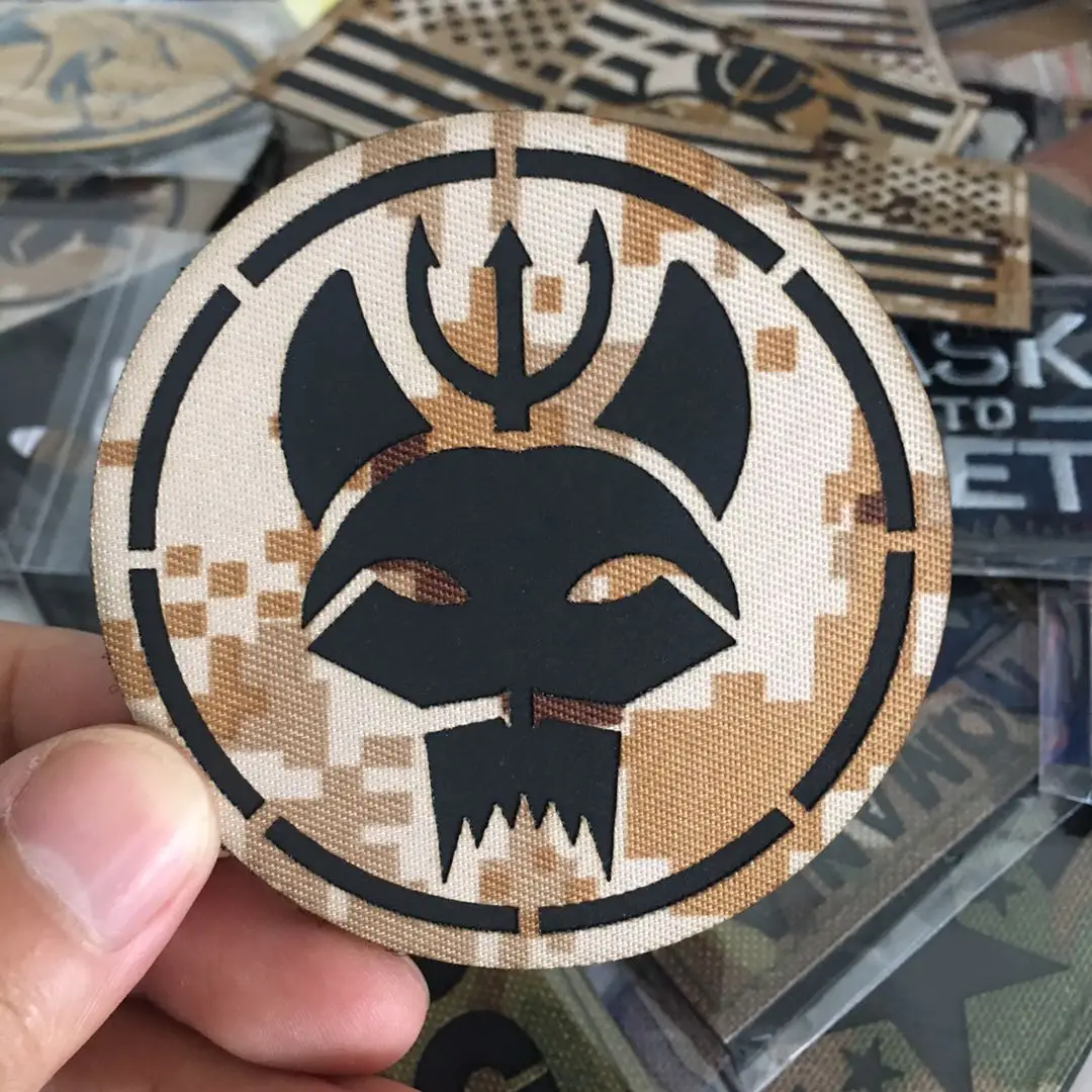 Pager Number Call Sign Patch Infrared Muiticam Digital Camo 1/2/3/6B9 Tactical Military Badges Reflective IR PATCH Armband