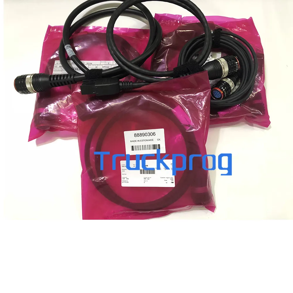 for VOCOM diagnostic Cable 8 Pin 88890306+OBD2 OBDII 88890304+USB 88890305 for VOCOM 88890300/VOCOM II 88894000