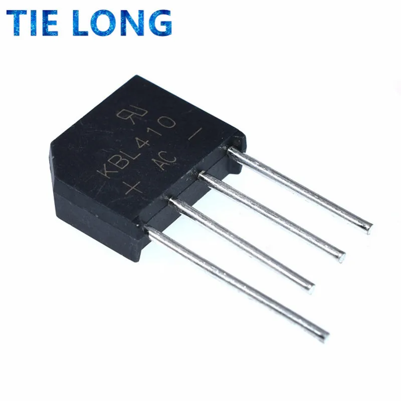 5PCS KBL410 KBL-410 4A 1000V Single Phases Diode bridge rectifier KBL406 KBL610 KBL608 KBL408 KBL606