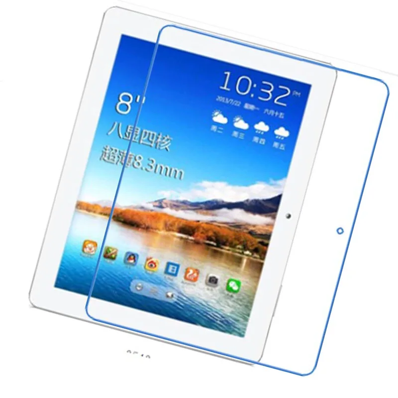 Clear Glossy Screen Protector Protective Film For Teclast A80 Tablet