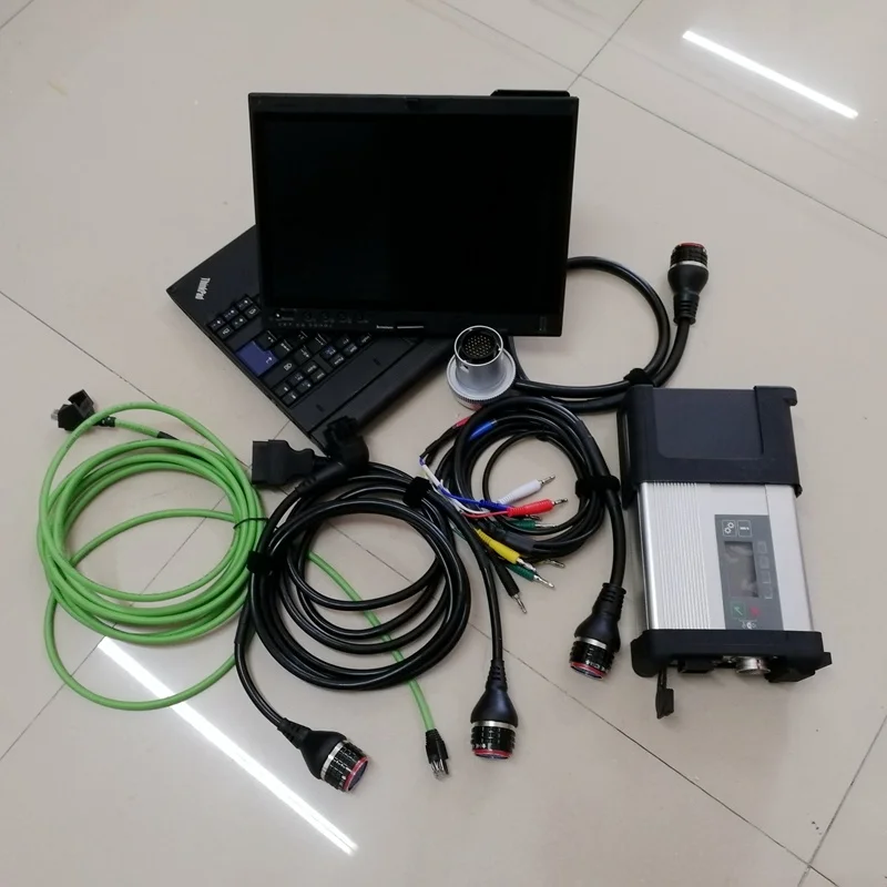 

MB Star Diagnostic SD C5 Connect Compact 5 with HDD Software 2024.12v in X220t Laptop 8G i5 Tablet Computer for MB Star C5