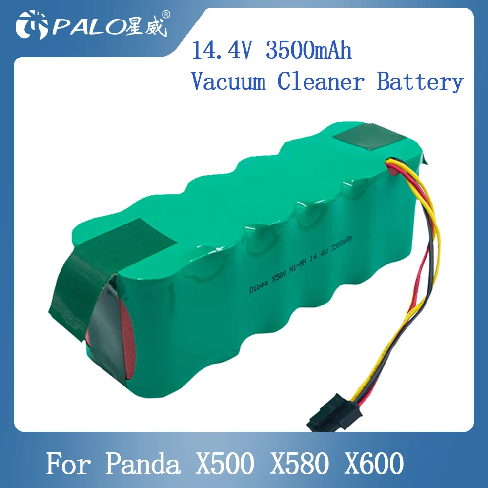 PALO 14.4V 3500mAh Sweeping robot NiMH battery for Panda X500 X580/Kitfort KT504 Haier T322 T321 T320 T325 Ecovacs Mirror  CR120