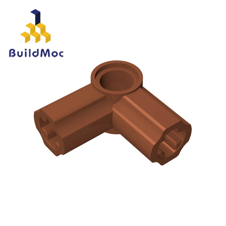 BuildMOC Assembles Particles 32014 high-techalalal Axle Pin Connector Angled #6-90 degrees Building Blocks Parts DIY gift Toys