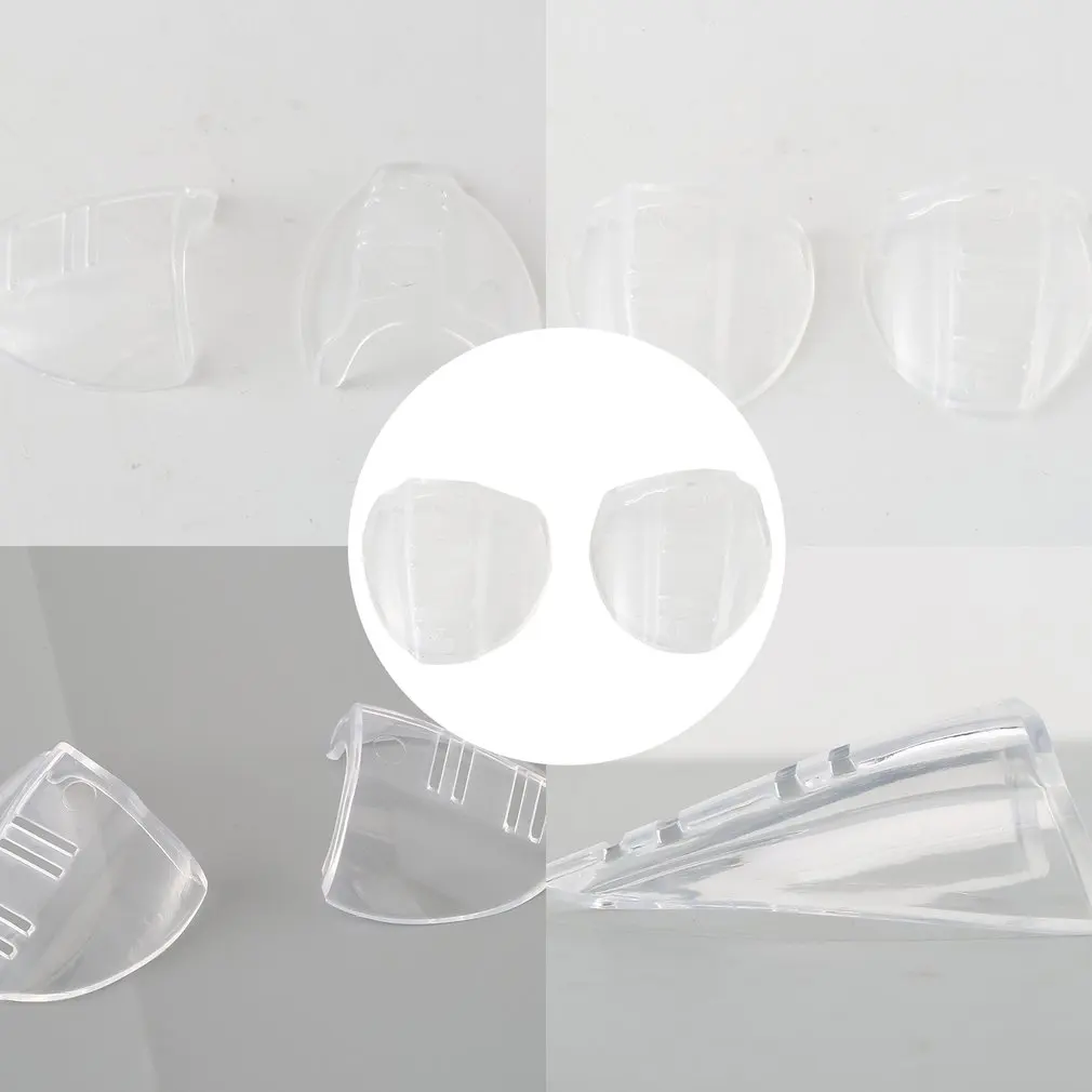 Tpu แว่นตาป้องกันปีกด้านข้างป้องกันสายตาสั้นแว่นตาด้านข้างแผ่น Splash-Proof ปีก