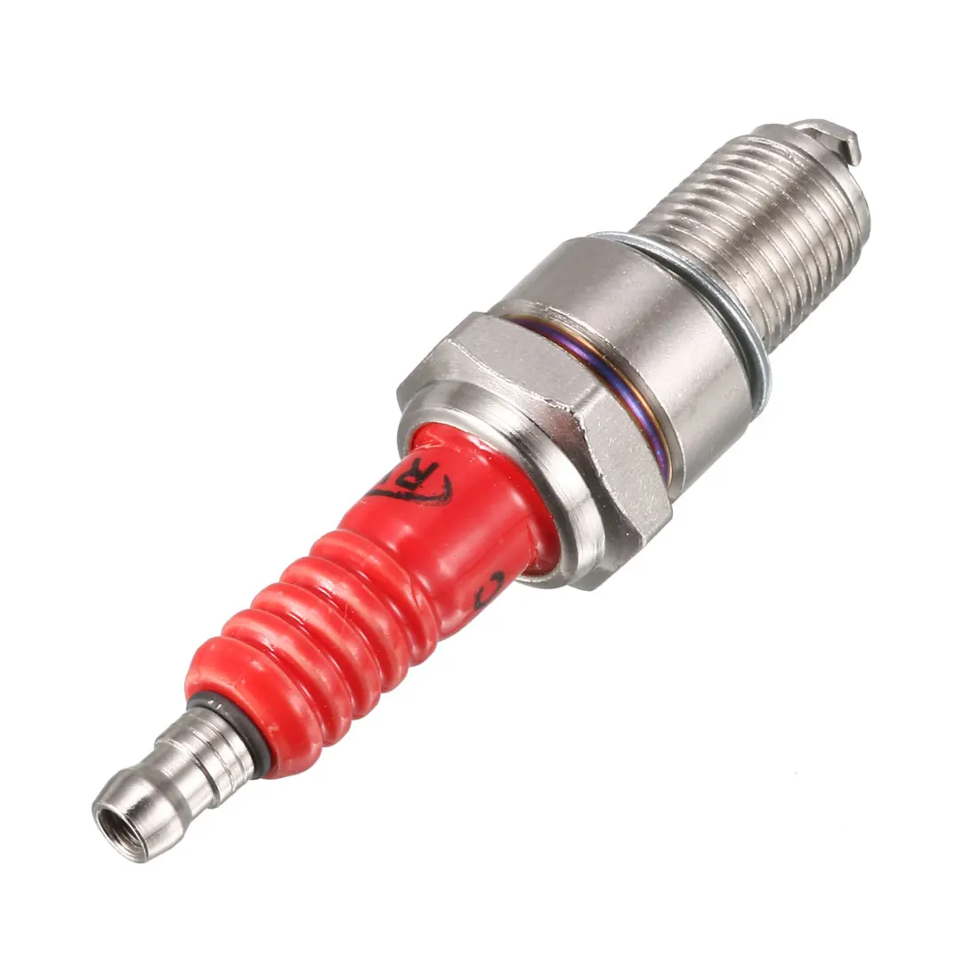 Uxcell 4Pcs F7TC Spark Plug สำหรับ GX120 GX160 GX200 GX240 GX270เครื่องกำเนิดไฟฟ้ารถแทรกเตอร์เครื่องยนต์เบนซิน Tillage เครื่องอุปกรณ์ทำสวน