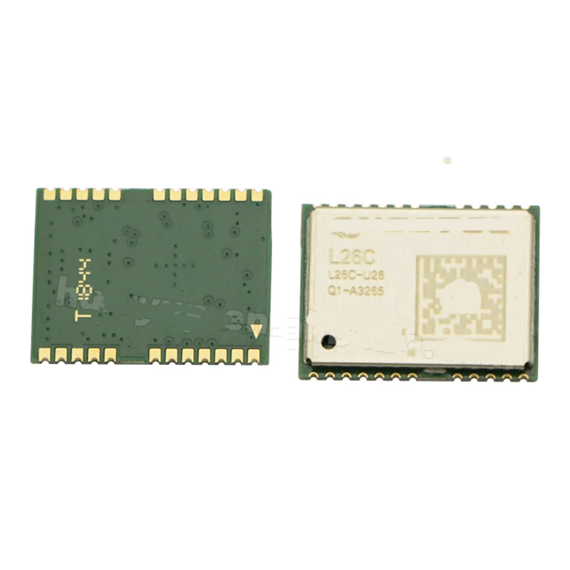 2 piece L26C L26CA-U28 GNSS module supports GPS BeiDou GLONASS Galileo QZSS Built-in LNA with Ultra low power consumption in tra