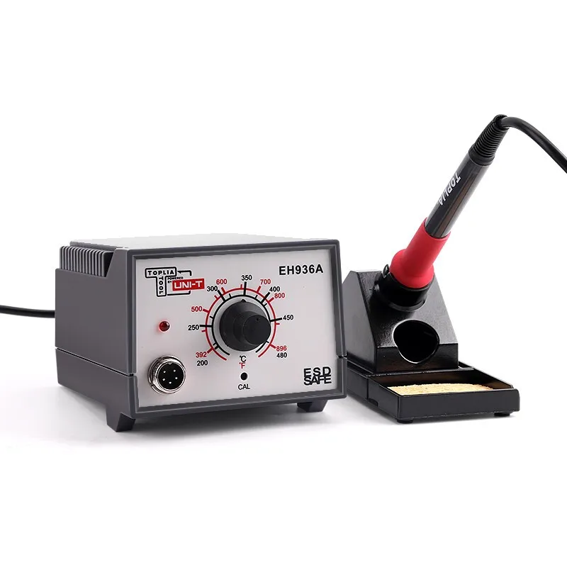 UNI-T Soldering Station EH936A/EH936B Pure Copper Transformer Ceramic Heating Core Temperature Control Welding Rework Station