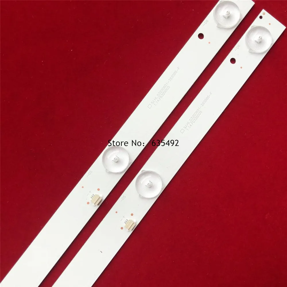 Tira de retroiluminação LED para LE-8822A M32D-1 CCCC02320D562V07 320L(320E9)2X6 CC02320D562V04 320E9 2X6
