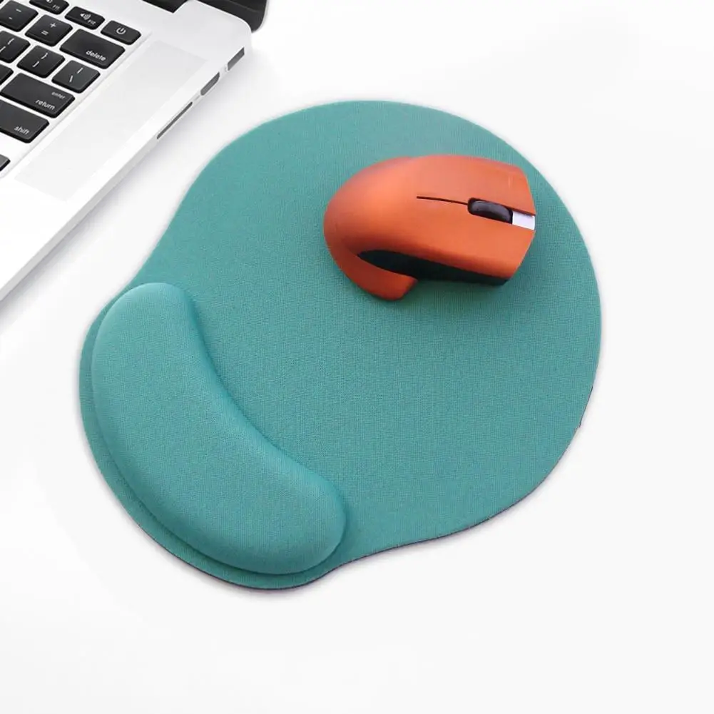 Mouse Pad Mat Desk Pad With Wrist Protect Anti Slip Gel Wrist Support For PC Laptop Computer Ergonomic Comfort Wristband
