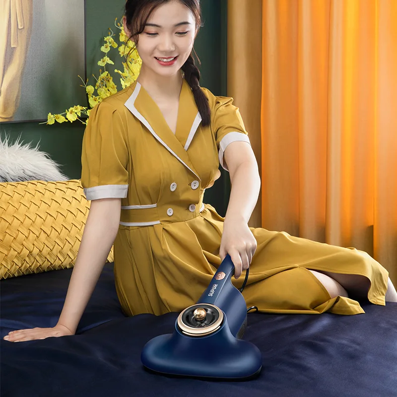 SUPOR Vacuum Mite Remover Handhold Anti-Dust Mites Removal Instrument 10000PA Doubled Flapping Strong Suction Mite Cleaner
