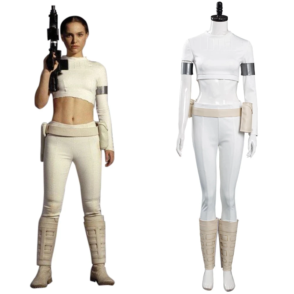 

Wars Padme Amidala Cosplay Costume Outfits Halloween Carnival Suit Customize Any Size