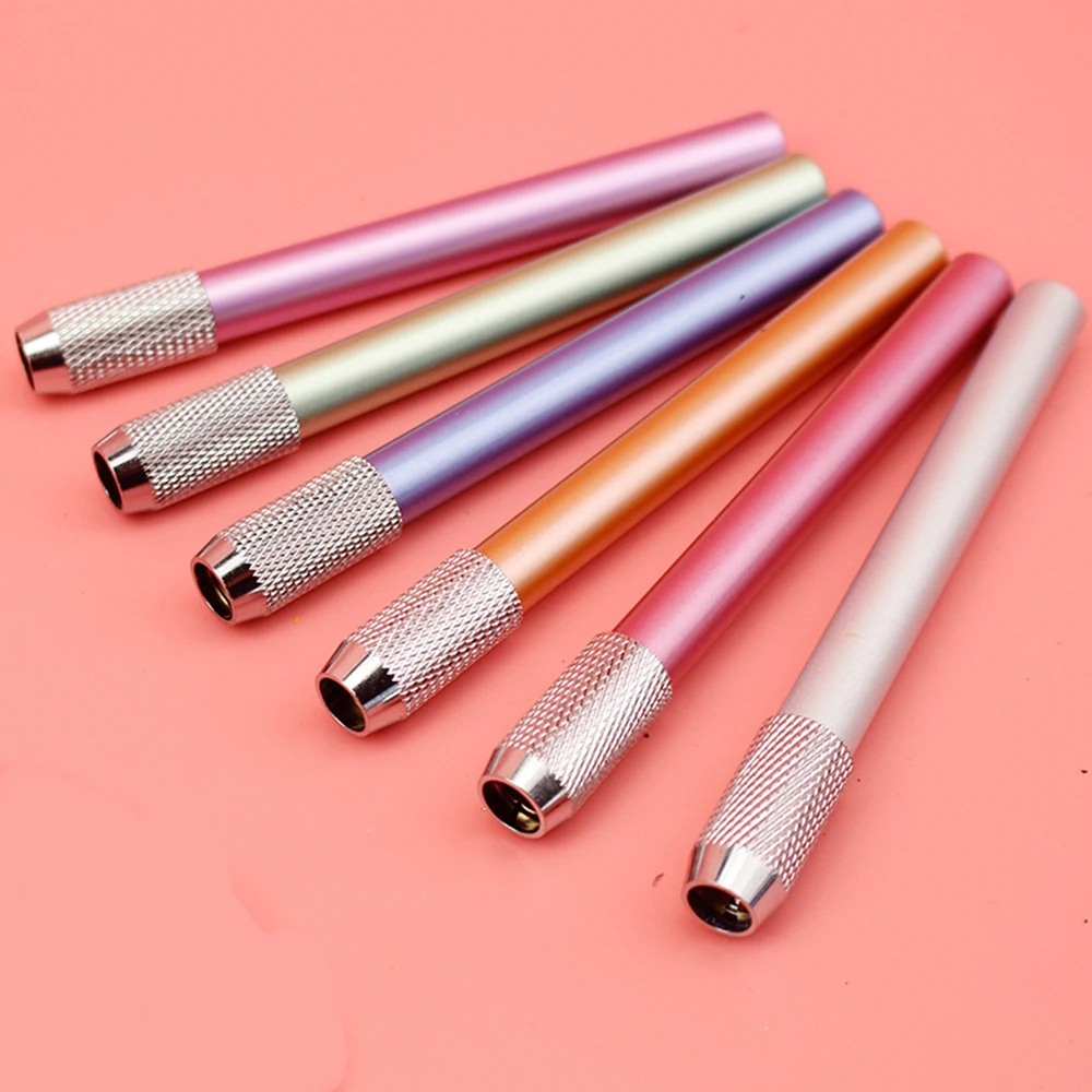 3pcs/set metal pencil extension drawing pencil sleeve extension pencil connector aluminum rod extension rod