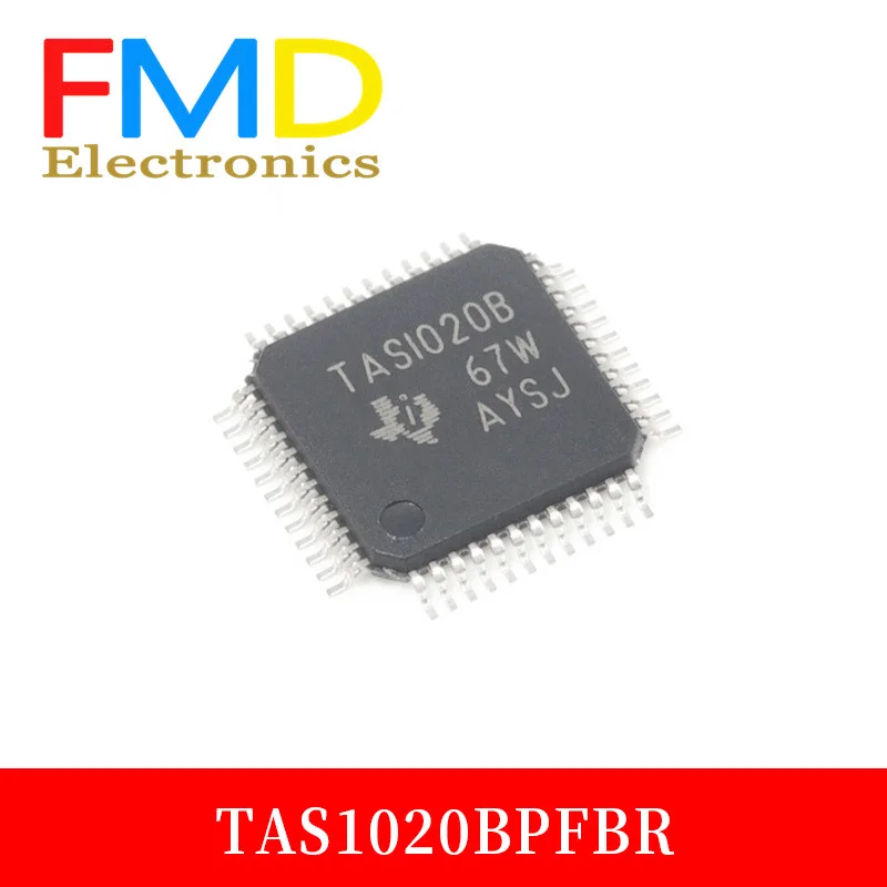 5PCS/LOT New agent TAS1020BPFBR USB audio interface controller chip encapsulation TQFP - 48