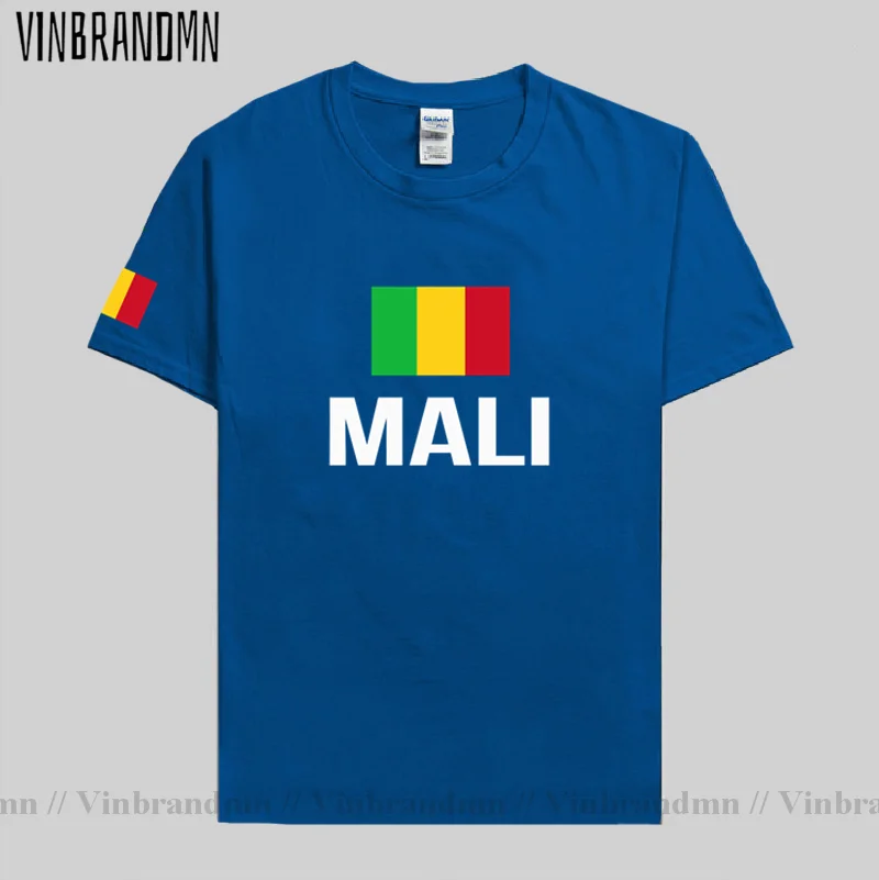 Republic of Mali men t shirt fashion 2021 jersey nation team 100% cotton t-shirt clothing tees country sporting flag MLI Malian