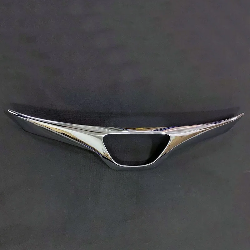 For Toyota Corolla Auris Sport  Hatchback 2019 ABS Chrome Car Front Grill Net Trim Sticker Decoration Modification