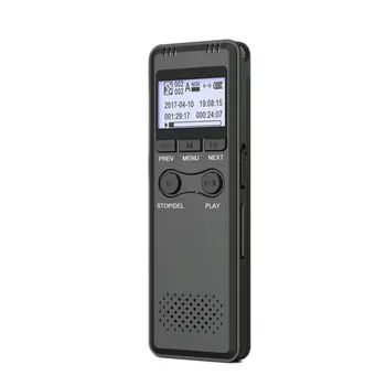 Vandlion V30 32G 64GB Digital Voice Activated Recorders HD Audio Recording Portable Recorder HiFi MP3 Players for Work