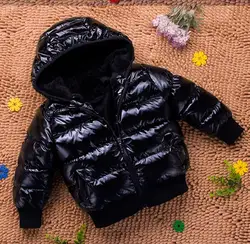 Chaqueta acolchada de algodón para bebé, abrigo grueso de invierno para niños y niñas