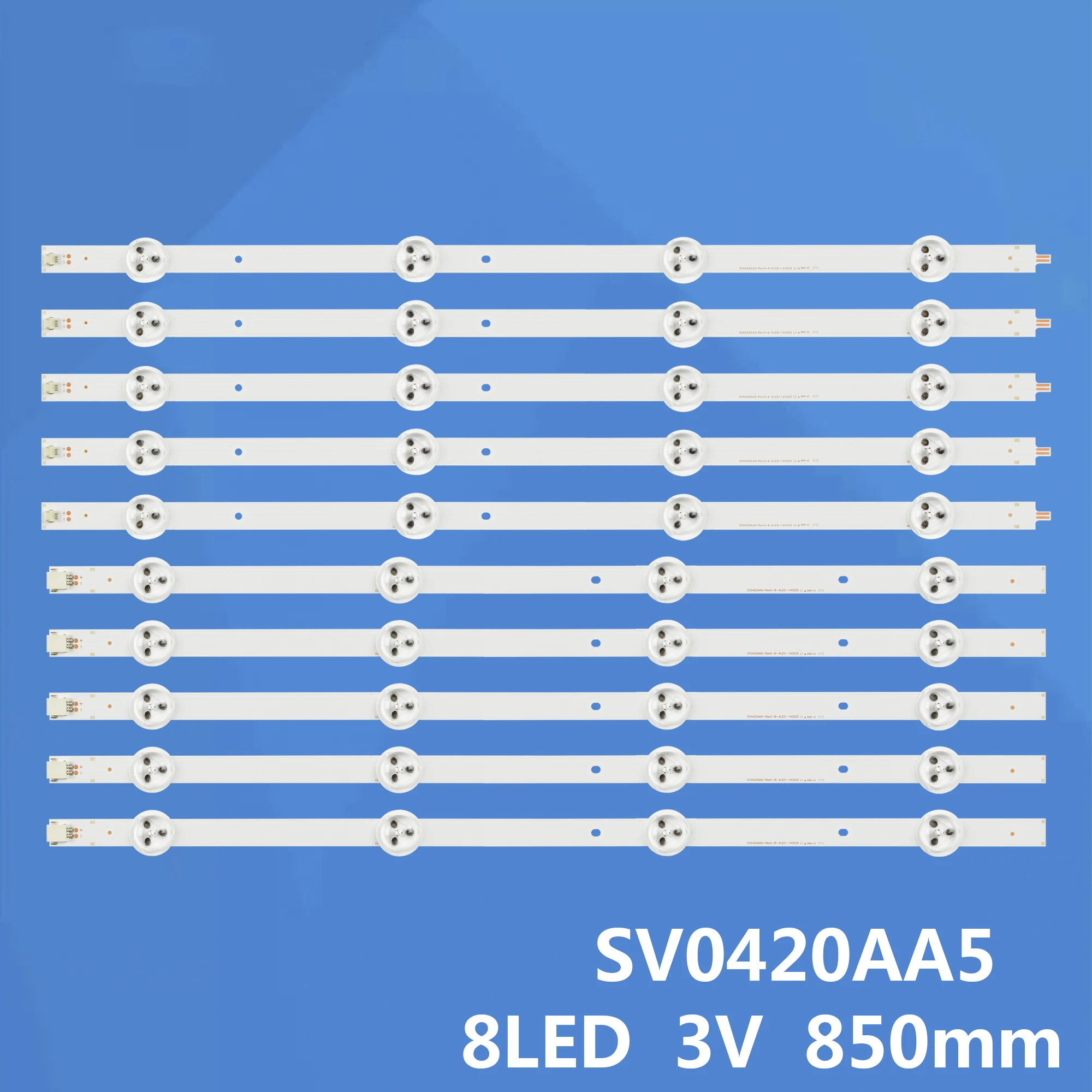 

LED Backlight For Panasonic 42"TV SV0420A88 SV0420AA5 LC420DUE FG A1 TX42AS500 TX-42AS500 TX42A400B V42FWSD01 09 TH-42LFE7U