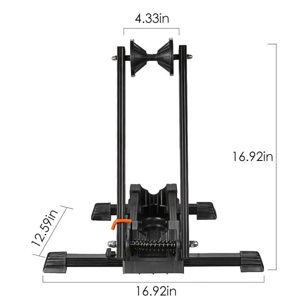 Floor Bike Stand Bicycle Storage Rack Foldable Adjustable Parking Rack Cycling Mountain Bike Holder Bicycle Accessories