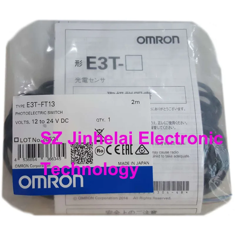 

New and Original OMRON 2M Photoelectric Sensor Switch E3T-FT11 E3T-FT12 E3T-FT13 E3T-FT14 E3T-FT22