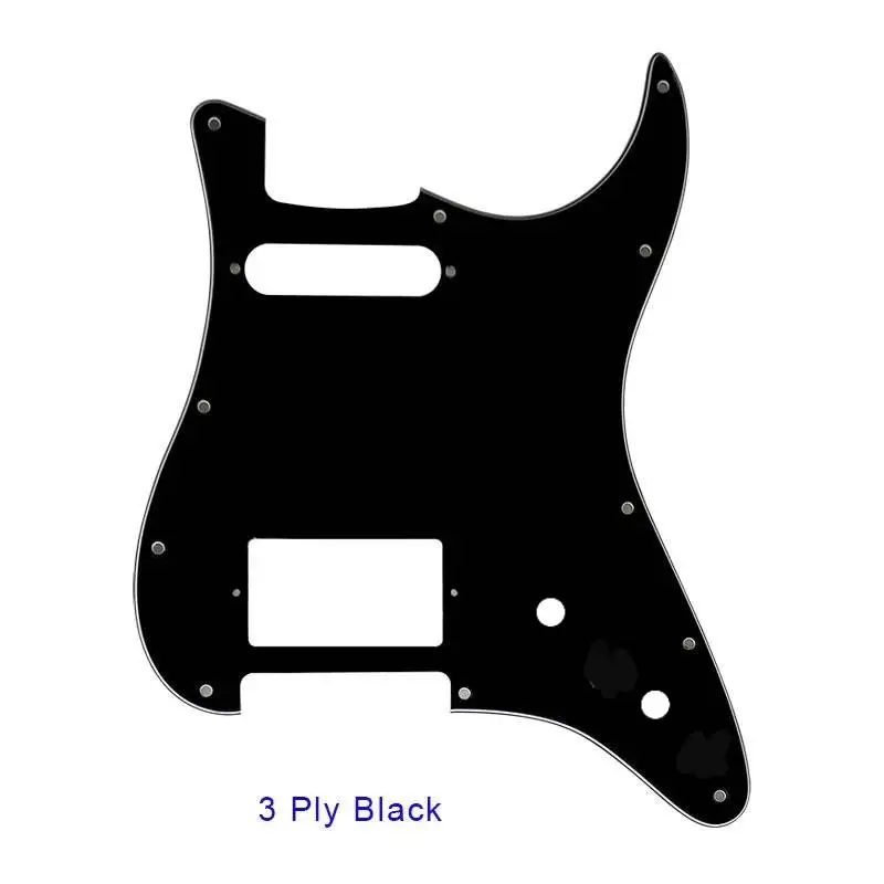 

Pleroo Guitar Parts For Custom type ST SH Pickguard 11 hole US spec Strat With Voulme pot