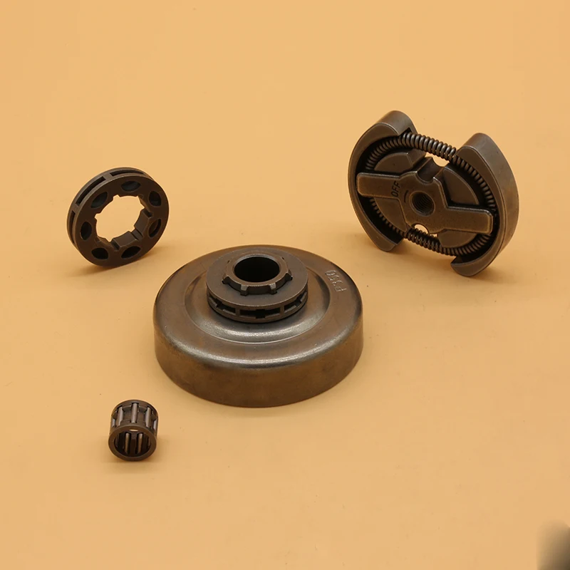 3/8" 7T Clutch Drum Assembly Sprocket Rim Bearing Kit For Partner 350 351 Chainsaw Spare Parts