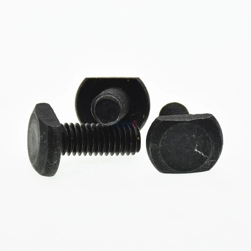 M5 M6 M8 M10 Carbon Steel  T Shape Punch Milling Machine Screw Threaded Rod Clamping Cap Bolt for T-Slot T-head bolts