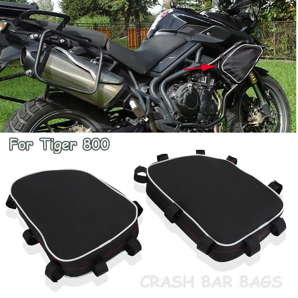 NEW Motorcycle For TIGER 800 TIGER800 Tiger 800 Tiger800  Frame Crash Bar Waterproof Tool Repair Bag  Accessorie