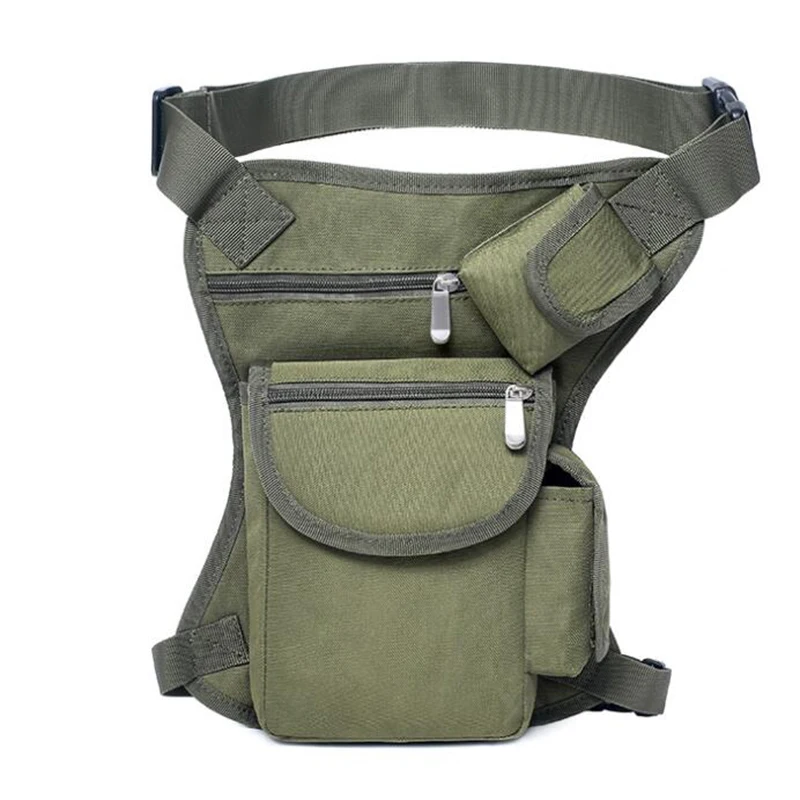 Molle Drop Leg Bag Belt Fanny Pack Travel Bag Men's Thigh Bag Multi purpose Belt Hiking Hunting