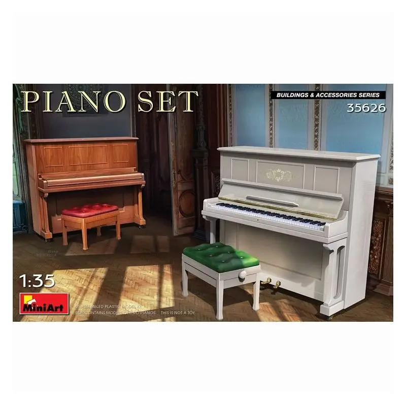 MiniArt 35626 1/35 "pianoset" - schaalmodelset