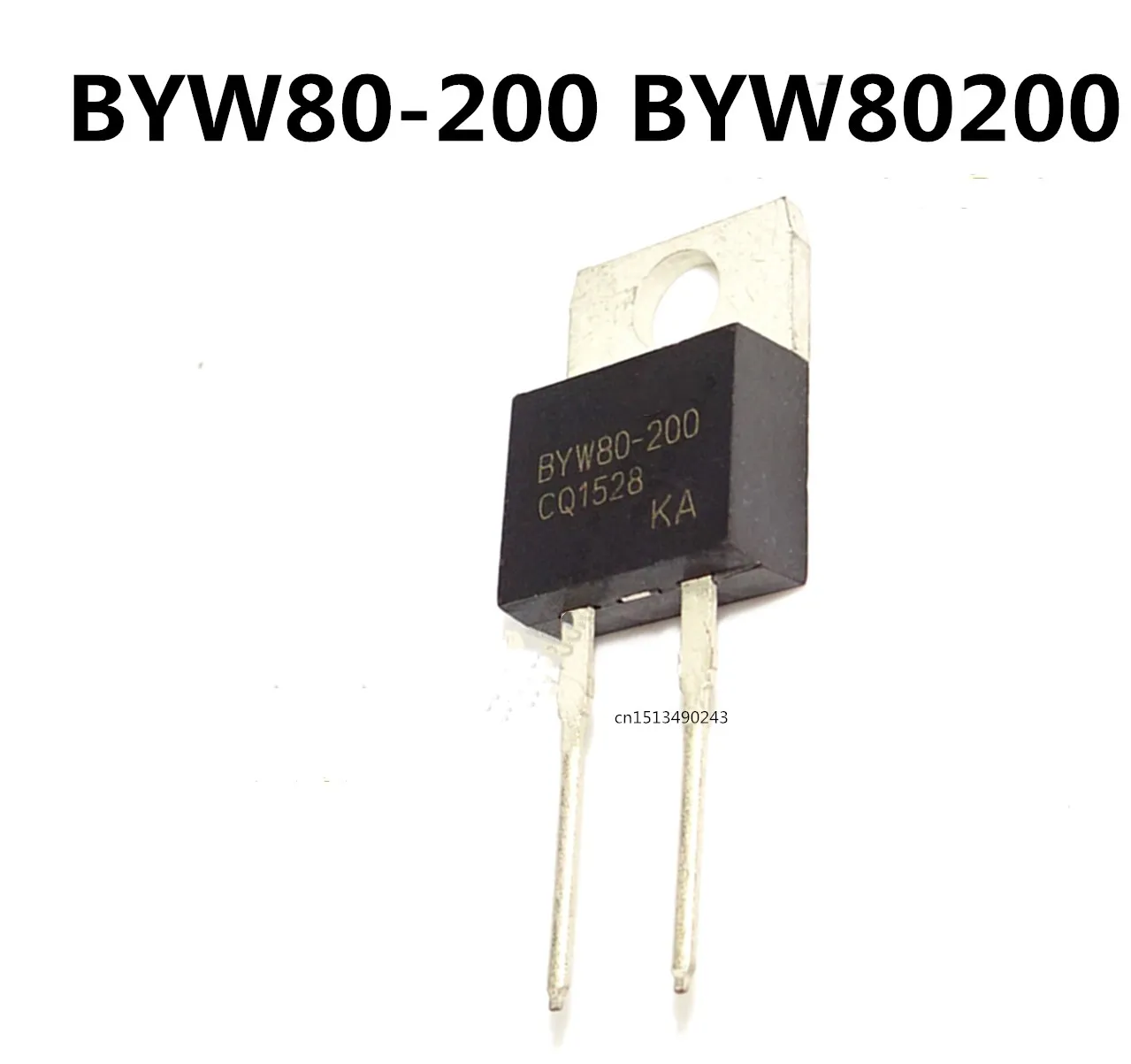 ใหม่ 5 PCS/BYW80-200 BYW80 TO-220-2