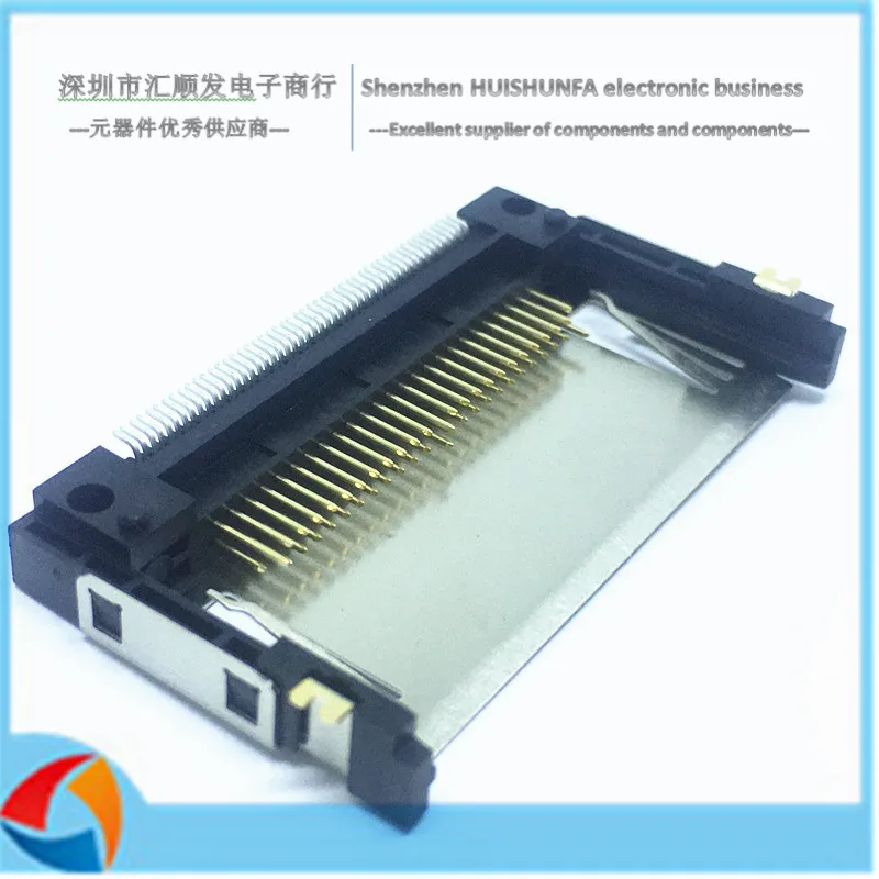 CF Card Socket, Card Slot 50p socket, connector, arm length 26 mm low board