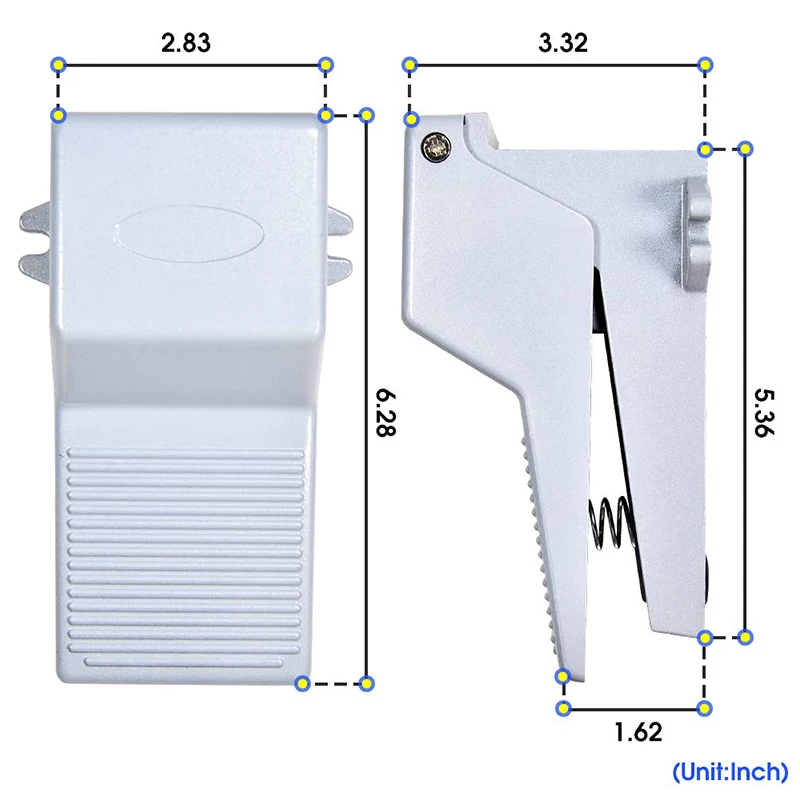 Pneumatic Foot Pedal Valve Control 4F210-08 switch  reversing  4F210-08L two position five links 4F210-08G 4F210-08LG