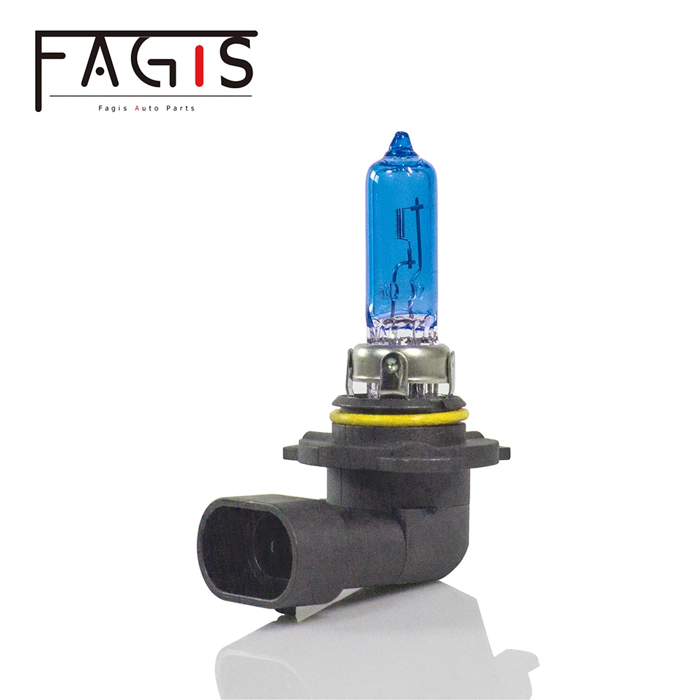 Fagis 2 Pcs US Brand 9005 HB3 12V 65W 4800K Car Headlight Super Bright White Auto Lights Blue Lights Halogen Bulbs Car Lamps