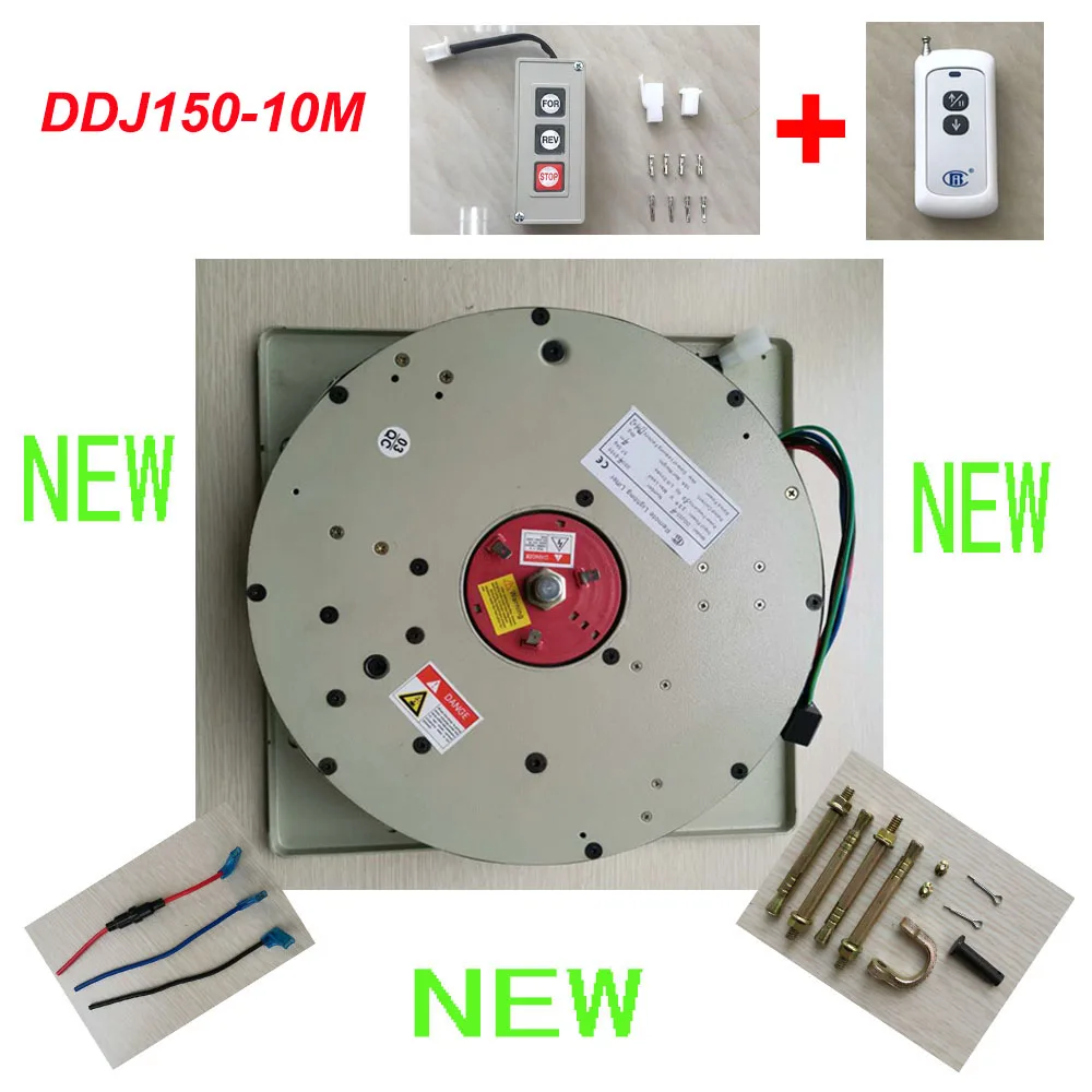 

150KG 10M Wire Control+Remote Control Chandelier Hoist Light Lift Chandelier Motor Light Lowering System,110V,120V,220V-240V