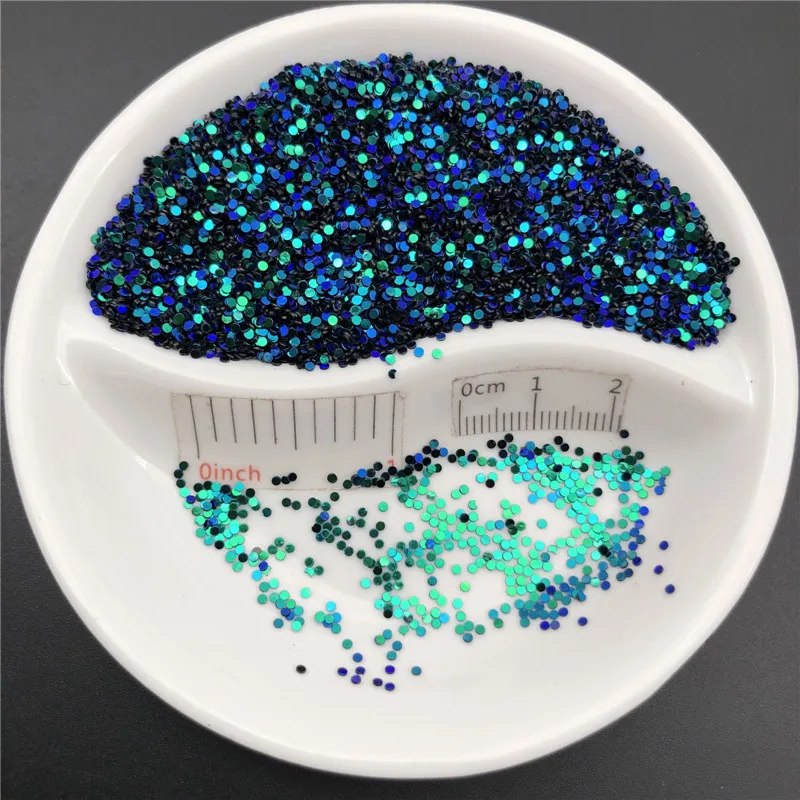 Dot Shape PVC Loose Sequins, Glitter Paillettes for Nail Art, Manicure, Wedding Confetti,Accessories for Ornament, 20g, 1mm