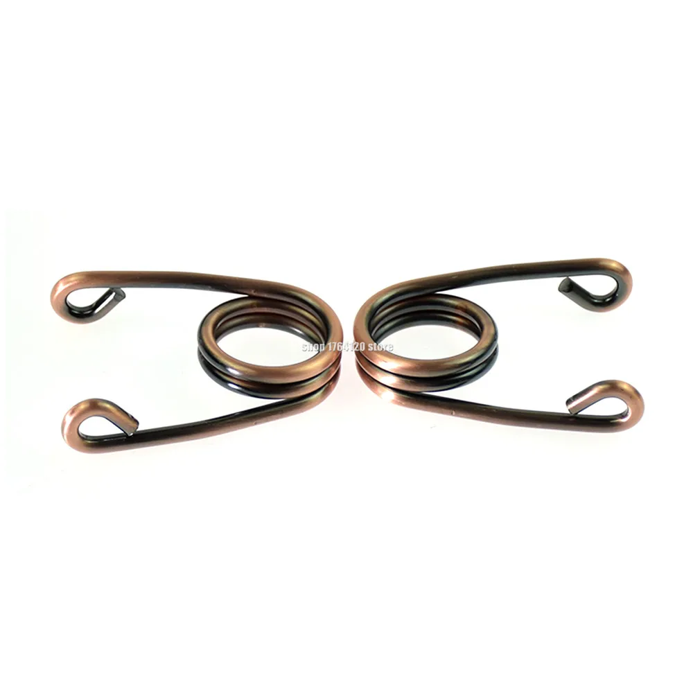 Motorcycle Torsion Solo Seat Springs Bronze/Black/Chrome For Harley Sportster XL 883 1200 Bobber Chopper Cafe Racer Custom