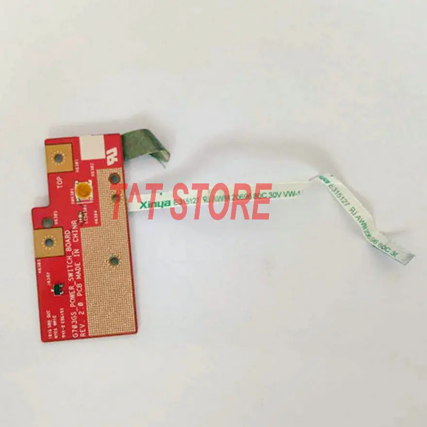 

Original For ASUS ROG G703VI G703GS G703VS Power Botton Board With Cable G703GS_POWER_SWITCH_BOARD Free Shippping Test Good