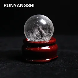 Natural Clear Quartz Crystal Sphere Balls Sphere white Crystal Ball Home Decoration Craft FengShui Photography Gift