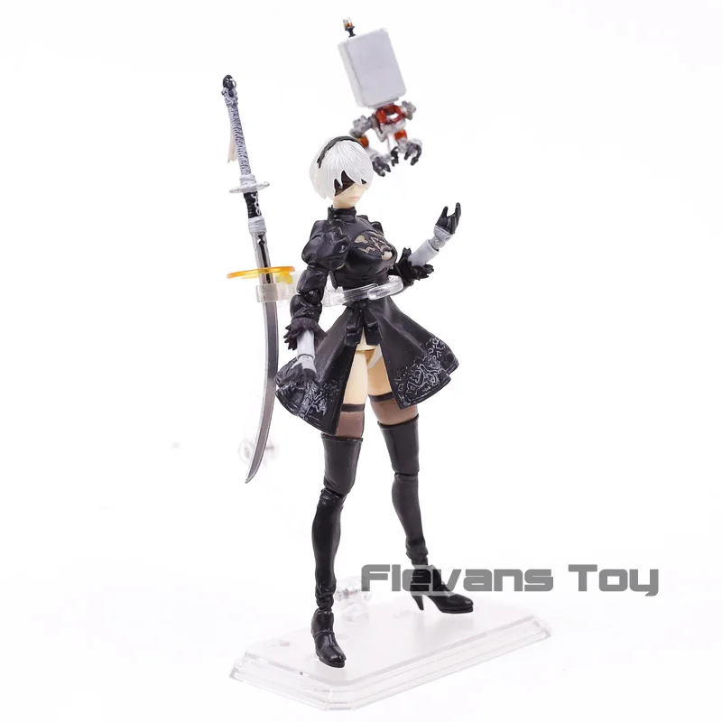 NieR Automata YoRHa No.2 Type B 2B & Machine Lifeform / kaine PVC Action Figure Collection Model Toy