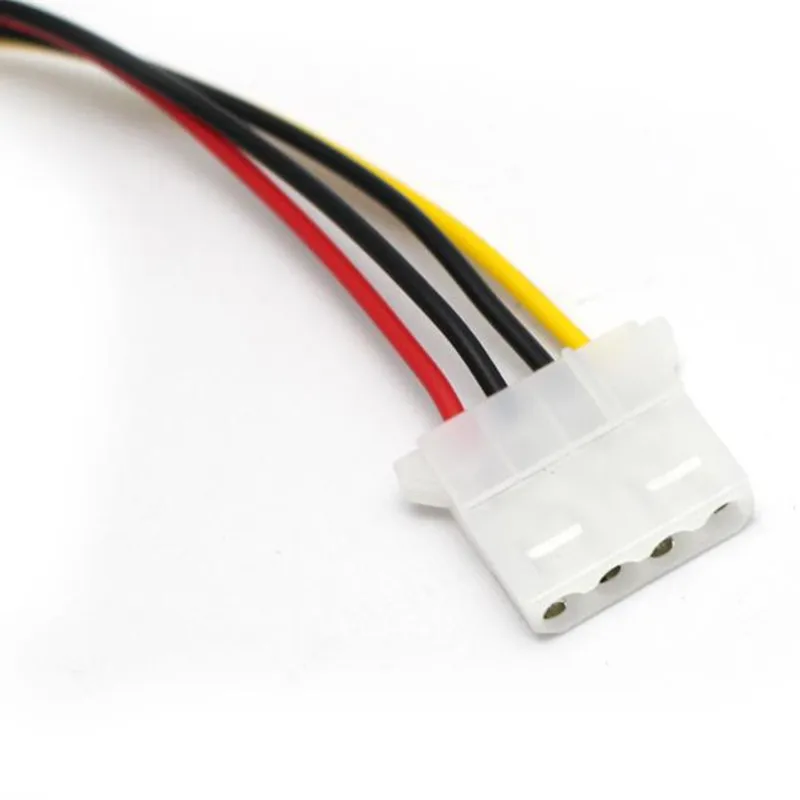 1pcs 15 Pin SATA Male to Molex IDE 4 Pin Female Cable Adapter SATA TO IDE Power Cable 20cm